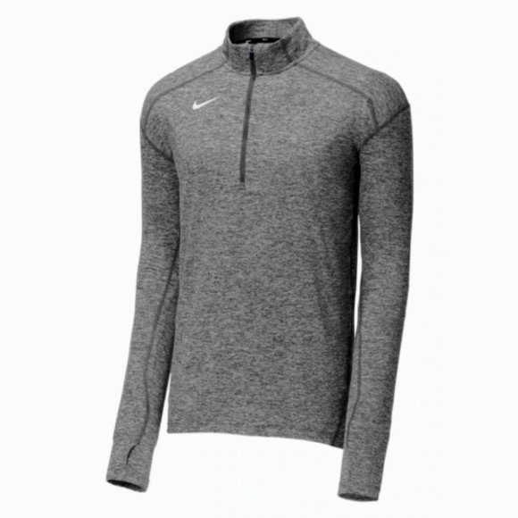 Nike Element 1/4 Zip up sweater Running Pullover Charcoal Gray - Picture 1 of 2